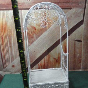 Doll House Garden Wedding gazabo stage~Metal Wicker look~Detailed~Tall~